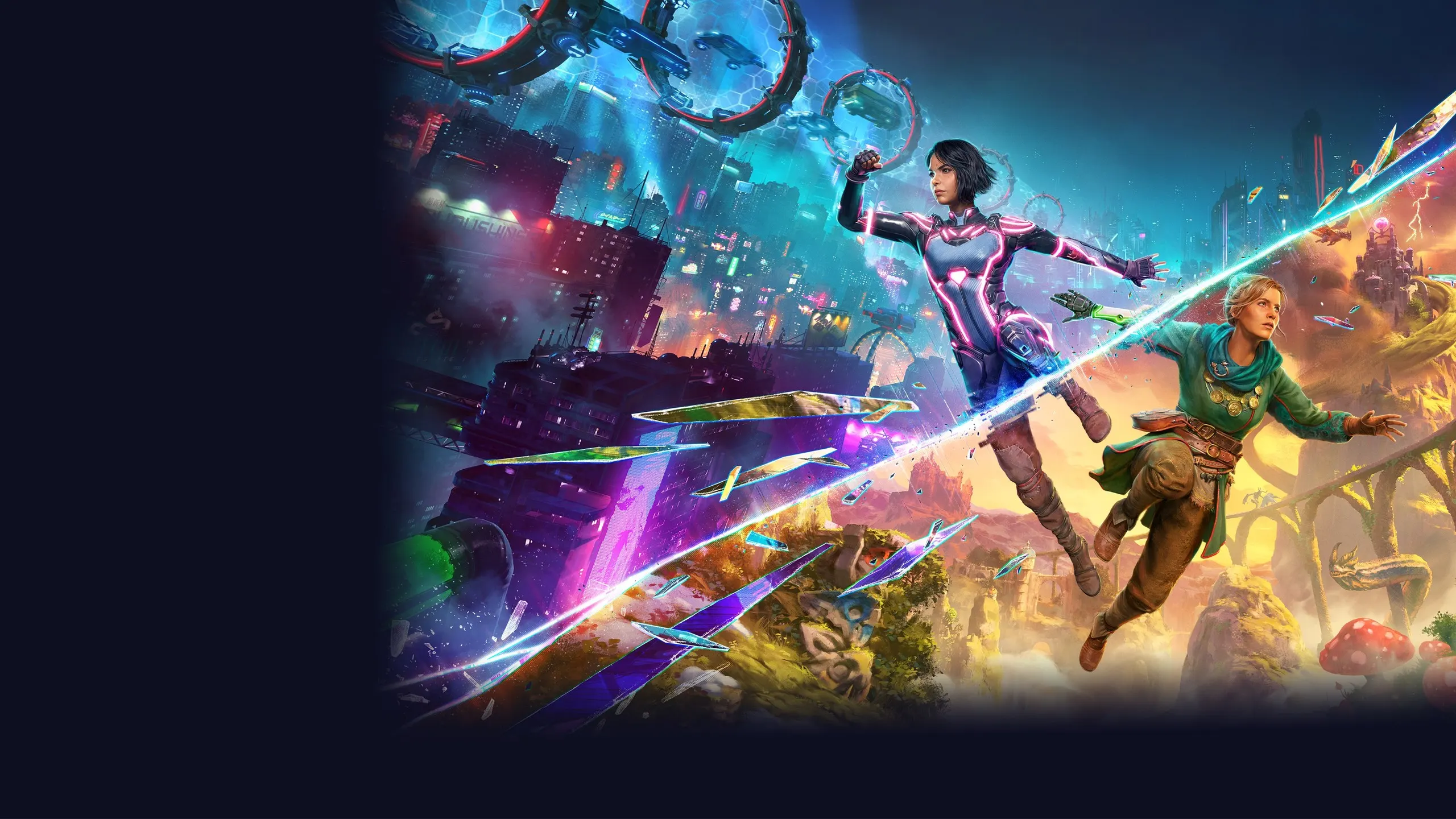 Split Fiction key art